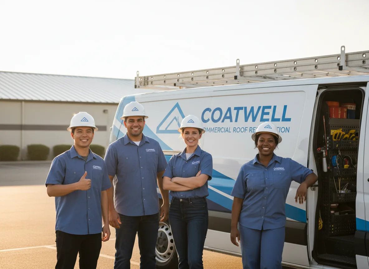 Commercial roof coating company in Cleveland, OK